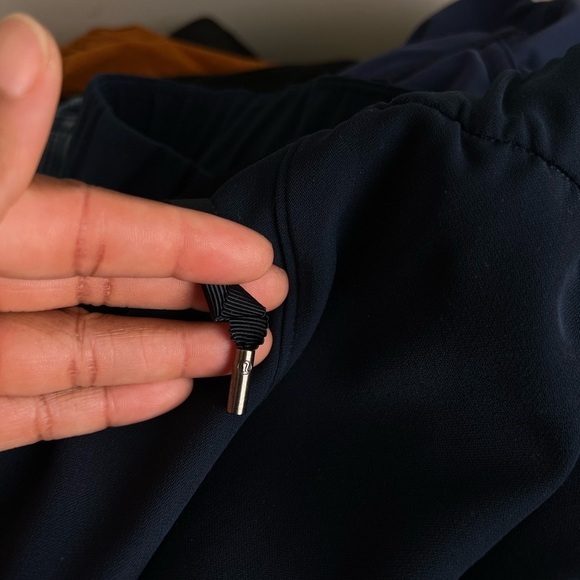 Lululemon‎ On The Fly Jogger Travel Woven Blue Pants Size 8 Athletic Workout - Picture 8 of 9